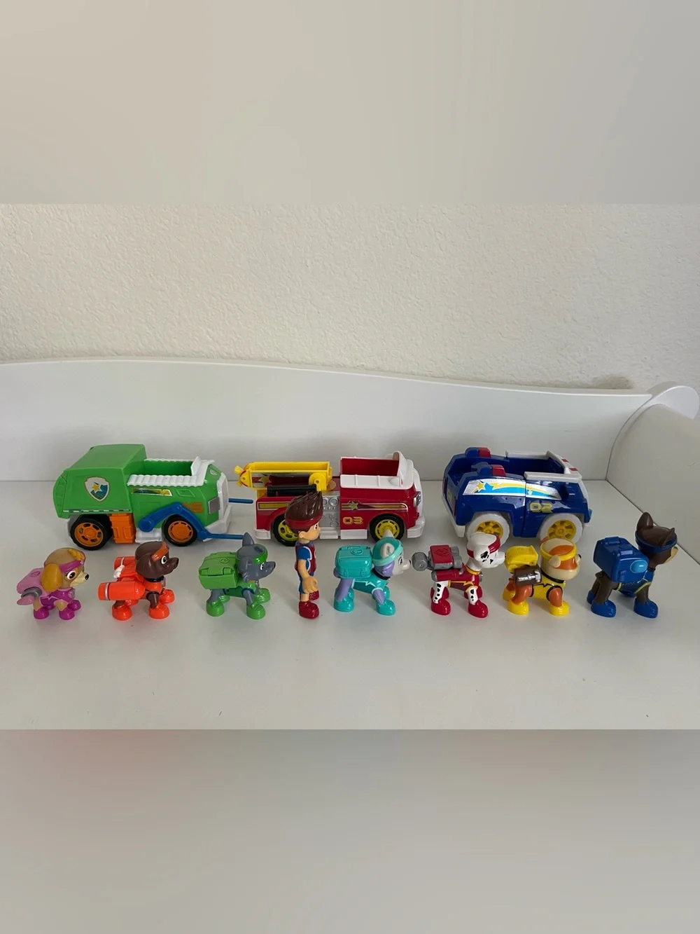 Paw Patrol All Star Pups Complete Figure Set including Everest HTF